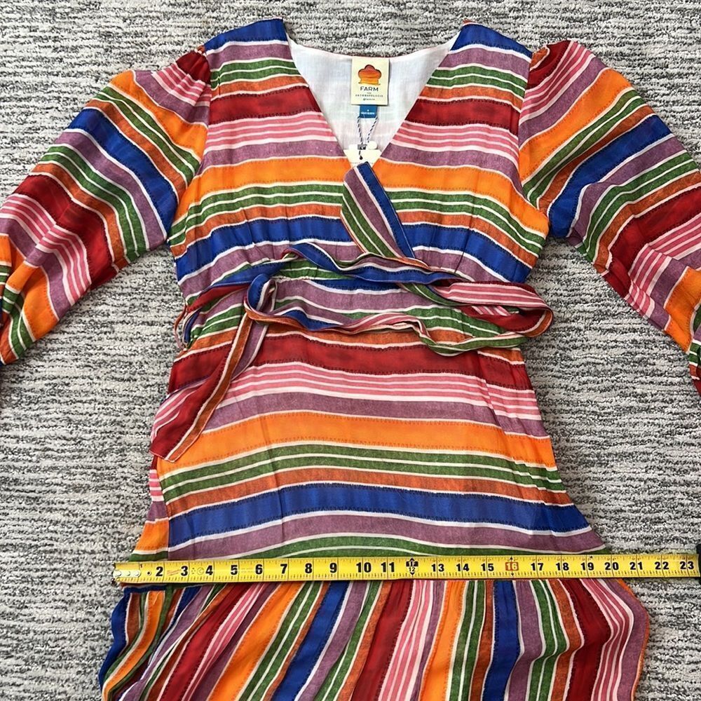 NWT Farm Rio Anthropologie Farm Rio Luana Maxi Dress Small - Picture 11 of 16